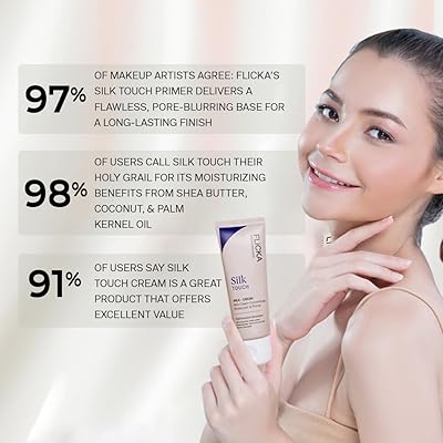 Silk Touch 3 in 1 Moisturizer and Primer for Face Makeup |